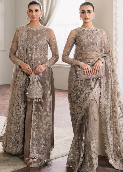 BAROQUE EMBROIDERED CHIFFON CH12-06