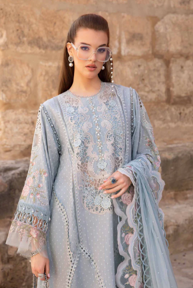 MARIA. B. Unstitched Lawn | D-2410-B