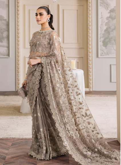 BAROQUE EMBROIDERED CHIFFON CH12-06