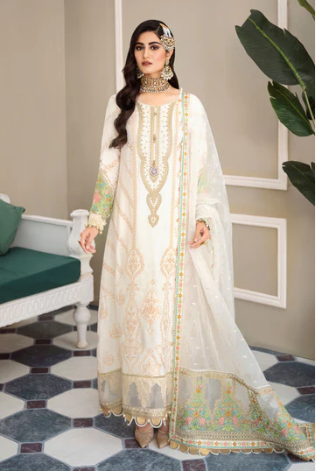 MARIA. B. Unstitched Sateen - Ivory CST-604